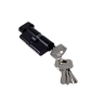 Цилиндровый механизм Цилиндр Pallini ключ-завертка P 60 CK (25*10*25) MatBlack 